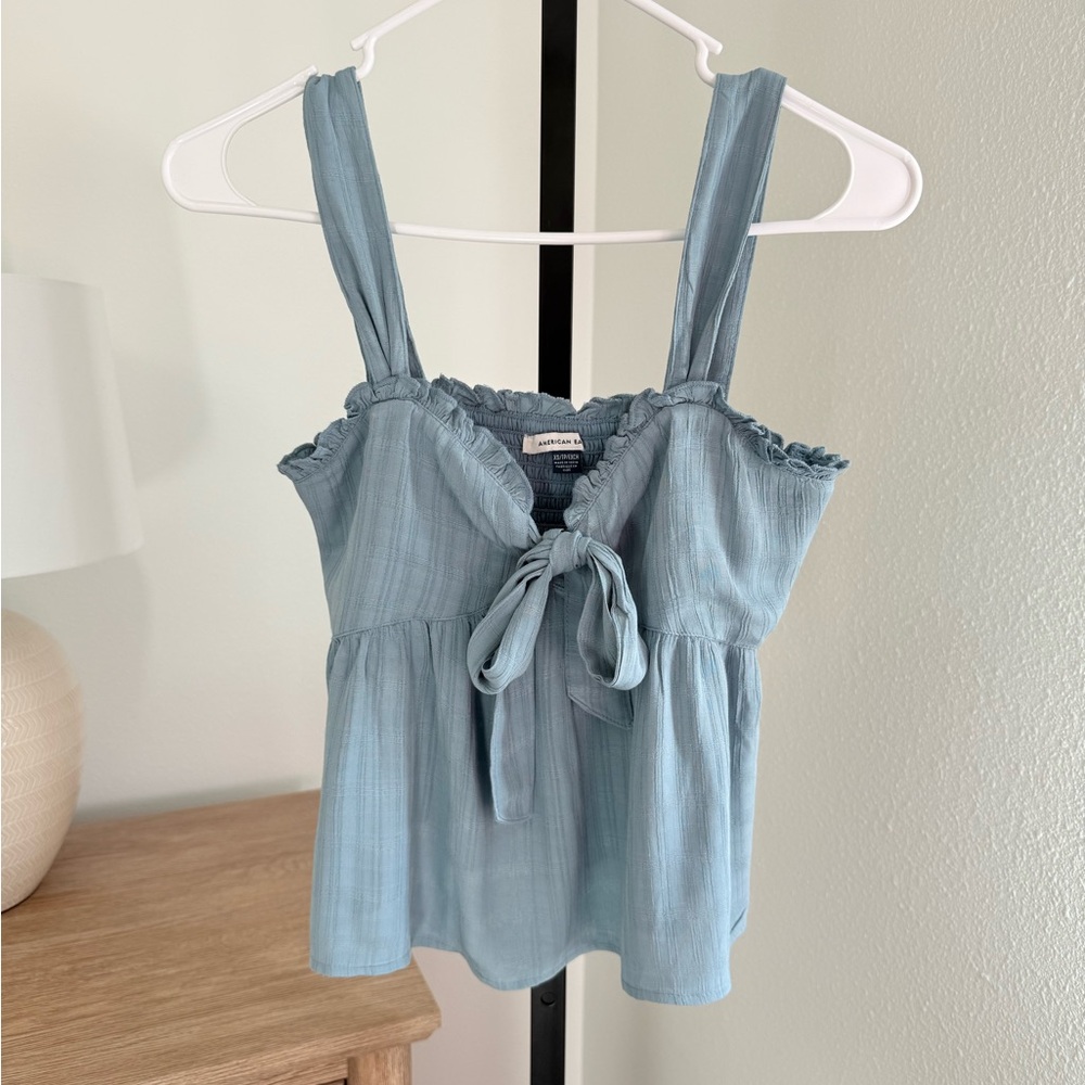 American Eagle Blue Tank Top Size XS